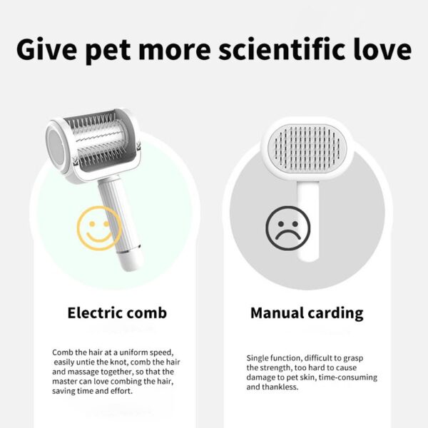 Automatic Pet Grooming Massage Comb