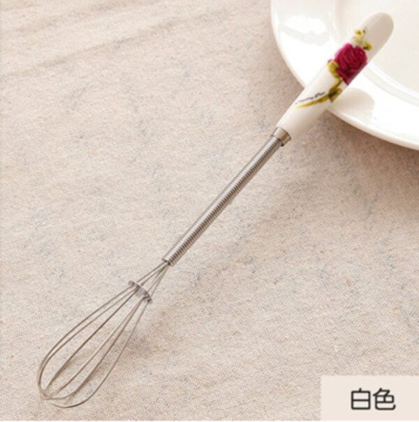 Bear Ceramic Handle Manual Whisk