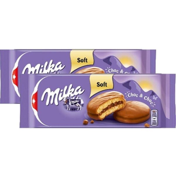 Milka Choc & Choc biscuits