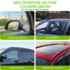 Car Glass Oil Film Remover with Sponge Cleaning Brush
