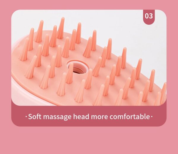 3-in-1 Rechargeable Pet Steam Brush