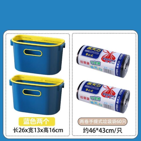 Wall-Mounted Hanging Kitchen Trash Bin